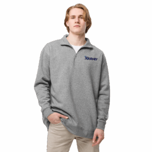 Gray Unisex Fleece Pullover